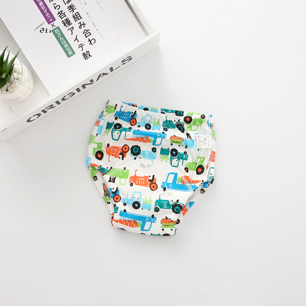 BRILBE トレーニングパンツ 6層 男の子 5枚組 おねしょ パンツ ガーゼ 防水層付 おねしょ ズボン おねしょ対策 通気性 トイトレ トレパン 布おむつ 女の子 キッズ ベビー ブリルビー