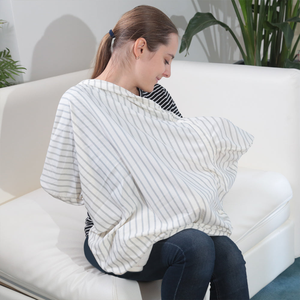 BRILBE 抱っこ紐 ケープ UVカット ベビーカー カバー ひよけカバー ケープ UVカット98% 日除け お出かけ 春 夏 秋 授乳ケープ 紫外線カット フード付き 抱っこひも 足元まですっぽり 出産祝い 新生児1か月~3歳まで 抱っこ紐ケープ